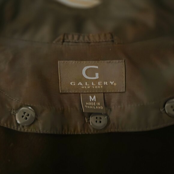 GALLERY NEW YORK  raincoat jacket - removeable lining and detachable hood - Picture 5 of 9